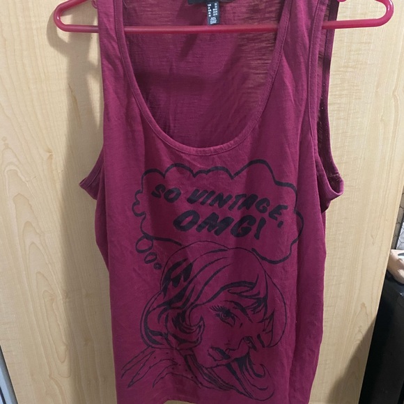 Additonelle top. With pop art. Only worn once. Size 2x - Picture 1 of 1